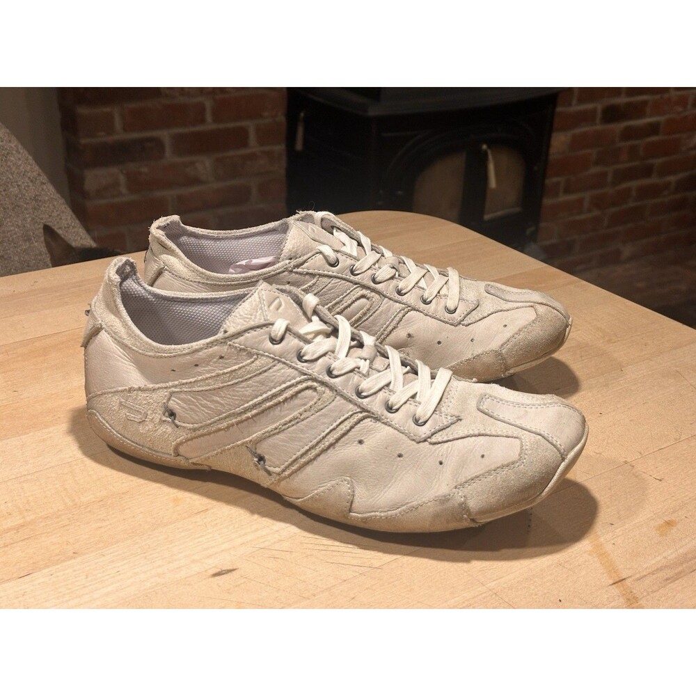 🔥 RARE Vintage Diesel Men’s Almaty Suede Driving Sneaker Size 13 Leather Y2K